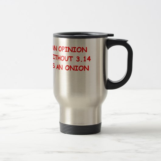 Mug De Voyage opinion d'oignon (Droit)