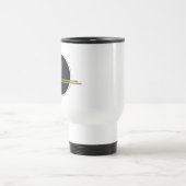 Mug De Voyage Or Noir Batteur Monogramme (Centre)