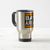 Mug De Voyage Orange de région de baie (Devant gauche)