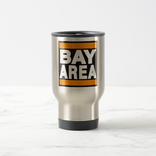 Mug De Voyage Orange de région de baie (Centre)