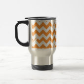 Mug De Voyage Orange de zigzag (Gauche)