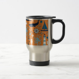 Mug De Voyage Orange marine