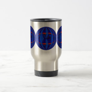 Mug De Voyage Orb Bleu foncé Arrondi muqueuse de voyage