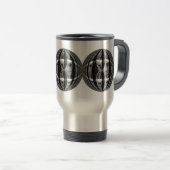 Mug De Voyage Orb Chrome Black Voyage mule (Devant droit)