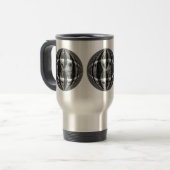 Mug De Voyage Orb Chrome Black Voyage mule (Devant gauche)