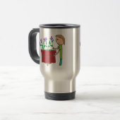 Mug De Voyage Orchidée en croissance (Devant gauche)