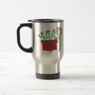 Mug De Voyage Orchidée en croissance