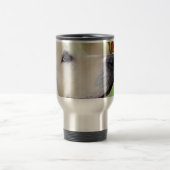 Mug De Voyage Oreiller À Lancer Du Labrador Et Du Papillon (Centre)