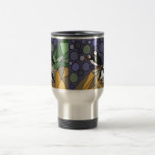 Mug De Voyage Original impressionnant d'abrégé sur art d'oiseau (Centre)