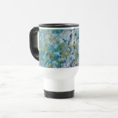 Mug De Voyage Original Moderne Un Design D'Art Abstrait (Devant gauche)