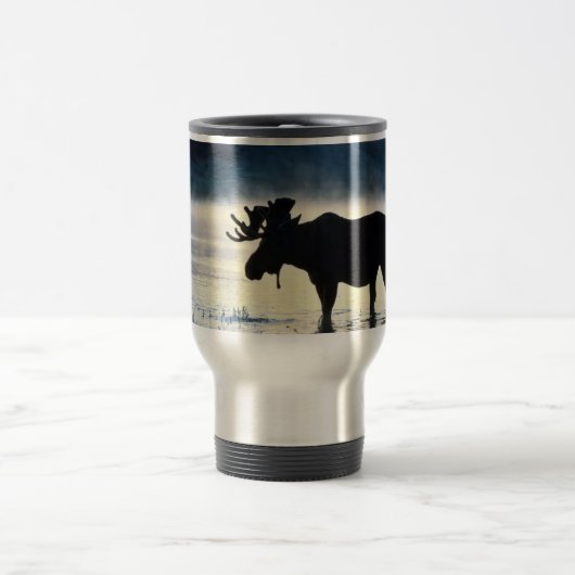Mug De Voyage Orignaux de Taureau (Centre)