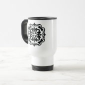 Mug De Voyage Ornamental Floral Design (Devant gauche)