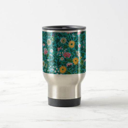Mug De Voyage Ornamental Floral Pattern (Centre)