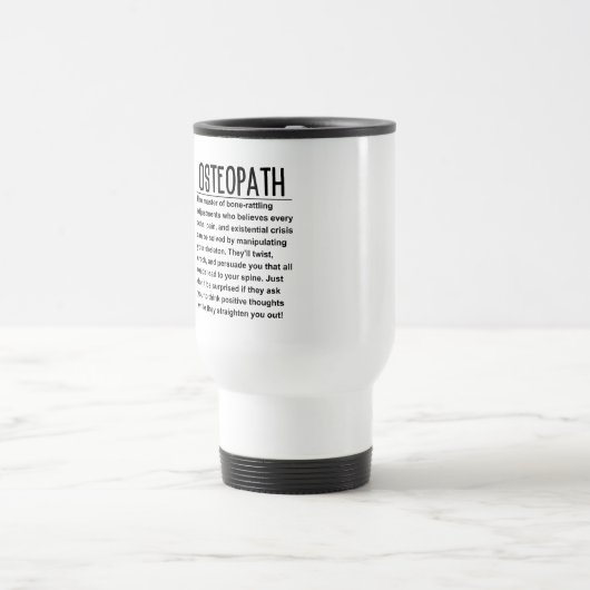 Mug De Voyage Ostéopath (Centre)