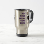 Mug De Voyage Ostrich de montagne (Devant droit)