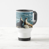 Mug De Voyage Otaries de San Diego (Devant droit)