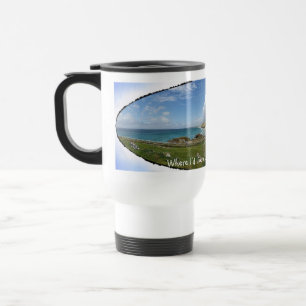 Mug De Voyage Où j’aimerais boire mon café