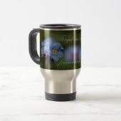 Mug De Voyage Oubliez-moi-pas pour toujours et toujours ! (Devant gauche)