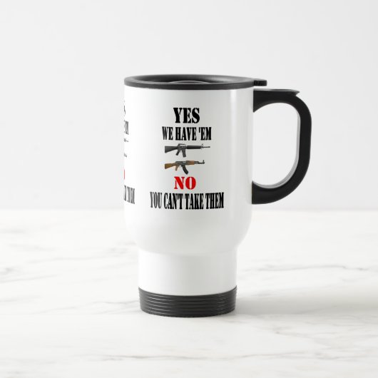MUG DE VOYAGE OUI NOUS LES AVONS (Droite)