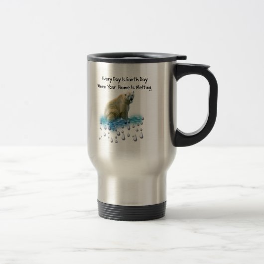 Mug De Voyage Ours blanc (Droit)