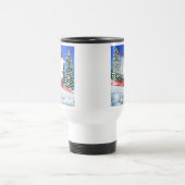 Mug De Voyage Ours blanc de ski (Centre)