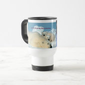 Mug De Voyage Ours blancs (Devant gauche)