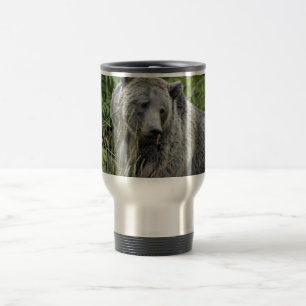 Mug De Voyage Ours gris en parc national de Yellowstone