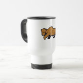 Mug De Voyage Ours grizzli Brown artistique (Devant gauche)