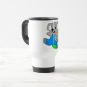 Mug De Voyage Ours Koala avec sac à dos (Devant gauche)