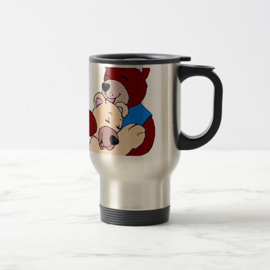 Mug De Voyage Ours Mignons (Droit)