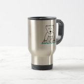 Mug De Voyage Ours polaire (Devant droit)