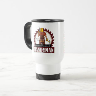 Mug De Voyage Outils de l'entrepreneur d'entretien d'homme de ma