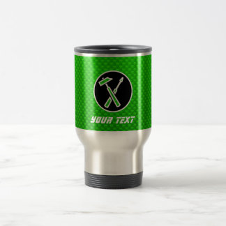 Mug De Voyage Outils verts de charpentier