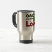 Mug De Voyage Owl Love (Devant gauche)