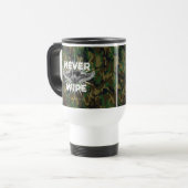Mug De Voyage Paintball Never Wipe (camo) (Devant gauche)