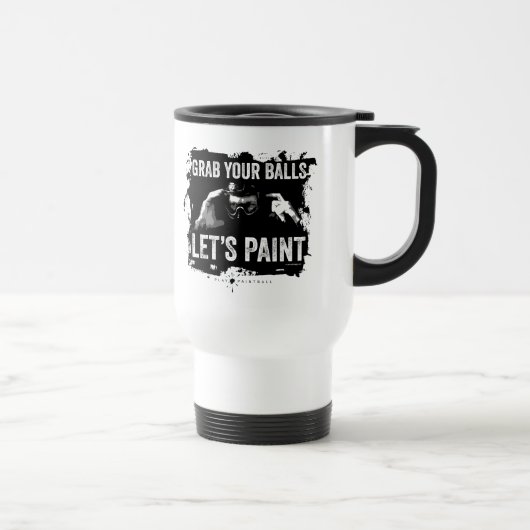 Mug De Voyage Paintball Paint (Droite)