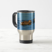 Mug De Voyage Paire de canards colverts (Devant gauche)