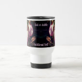 Mug De Voyage Paire d'orchidée rose Lady Slipper Personnalisée (Centre)