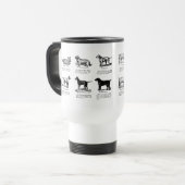 MUG DE VOYAGE PAIX DE CHIENS DE TERRIER CLASSIQUE (Devant gauche)