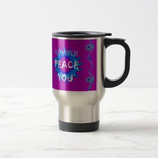 Mug De Voyage Paix Sois avec toi (Droit)