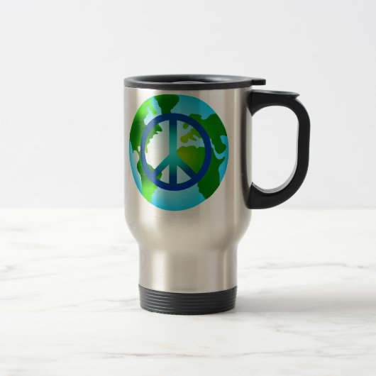 Mug De Voyage Paix sur terre (Droit)