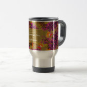 Mug De Voyage Palm Paradise Jaune Orange (Devant droit)