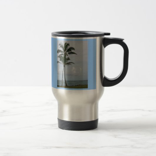 Mug De Voyage Palmiers de Kauai Hawaï (Droit)