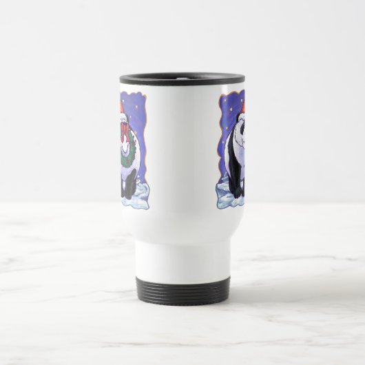Mug De Voyage Panda Bear Noël (Centre)