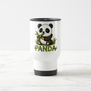 Mug De Voyage panda et bambou