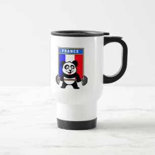 Mug De Voyage Panda haltérophilie France