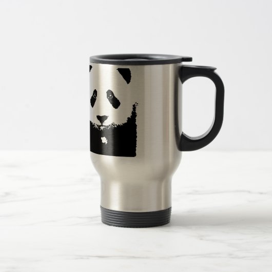 Mug De Voyage Panda noir et blanc (Droit)
