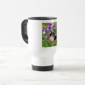 Mug De Voyage Panier adorable de bébés lapins (Devant gauche)