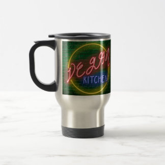 Mug De Voyage Panneau cuisine Neon Vegan