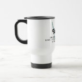 Mug De Voyage Panneau étoile Taurus Zodiac Traits meilleur ami T (Gauche)